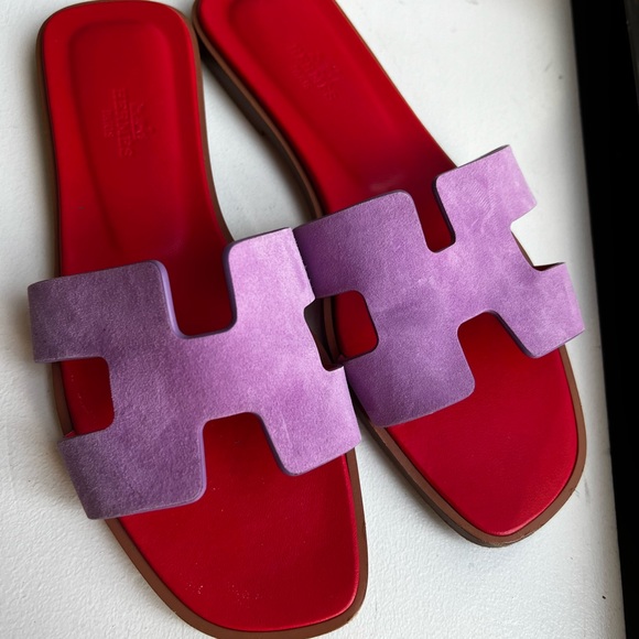 Hermes Oran sandals worn twice - Picture 3 of 4